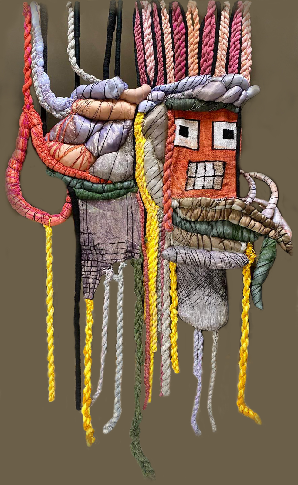 Tapestry in the style of Papciu Chmiel's works